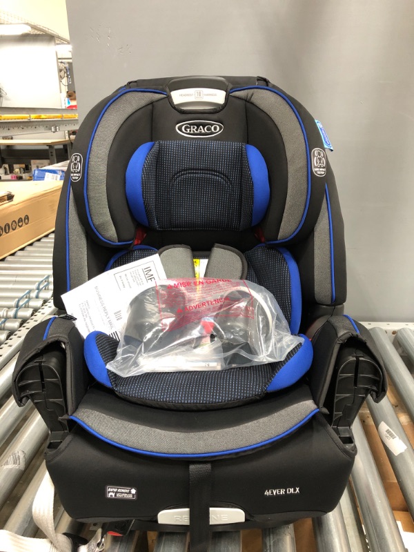 Photo 2 of Graco 4Ever DLX 4 in 1 Car Seat, Infant to Toddler Car Seat, with 10 Years of Use, Fairmont , 20x21.5x24 Inch (Pack of 1)
