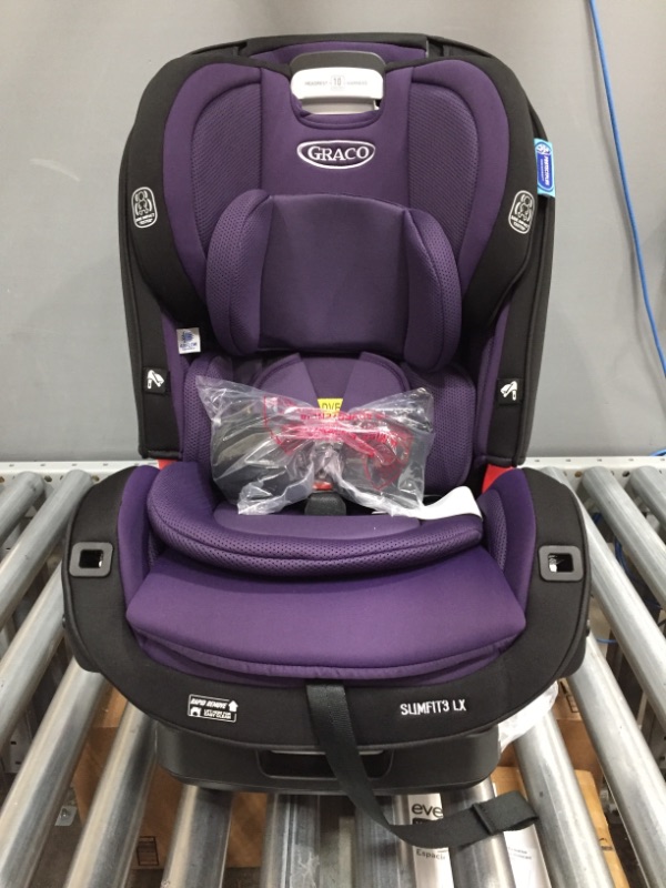 Photo 2 of Graco SlimFit3 LX 3 in 1 Car Seat | Space Saving Car Seat Fits 3 Across in Your Back Seat
