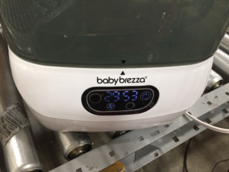 Photo 2 of Baby Brezza Baby Bottle Sterilizer and Dryer Advanced – Electric Steam Sterilization Machine – Universal Sterilizing for All Bottles: Plastic + Glass + Pacifiers + Breast Pump Parts - HEPA Filtration