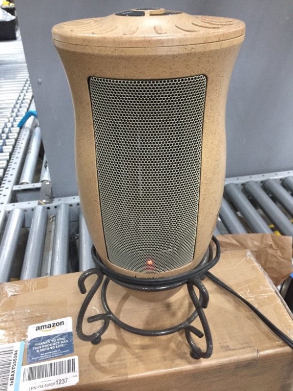 Photo 2 of Lasko 6405 Space Heater, Designer Oscillating, Gold