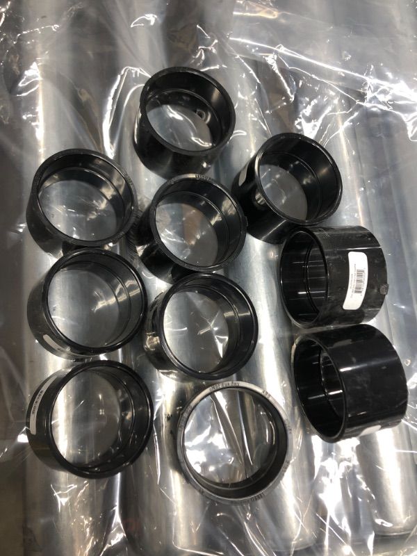 Photo 1 of 
2 in. ABS DWV Hub x Hub Coupling 10 pack