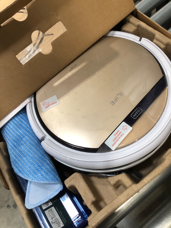 Photo 2 of ***PARTS ONLY*** ILIFE V5s Pro, 2-in-1 Robot Vacuum and Mop, Slim, Automatic Self-Charging Robotic Vacuum Cleaner, Daily Schedule, Ideal for Pet Hair, Hard Floor and Low Pile Carpet.