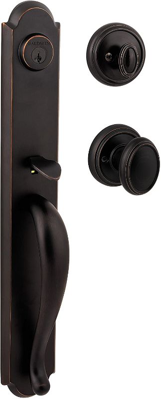 Photo 1 of Baldwin Bighorn Single Cylinder Front Door Handle set