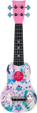 Photo 1 of First Act Disney Princess Ukulele - 20-Inch Soprano Uke - Ukulele for Beginners - Musical Instruments for Toddlers and Preschoolers - Ready to Play - Make Learning to Play Music Easy and Fun
