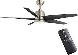 Photo 1 of *** DISPLAY MODEL ONLY*** NON FUNCTIONAL**
Mena 54 in. White Color Changing Integrated LED Indoor/Outdoor Brushed Nickel Ceiling Fan with Light Kit and Remote
