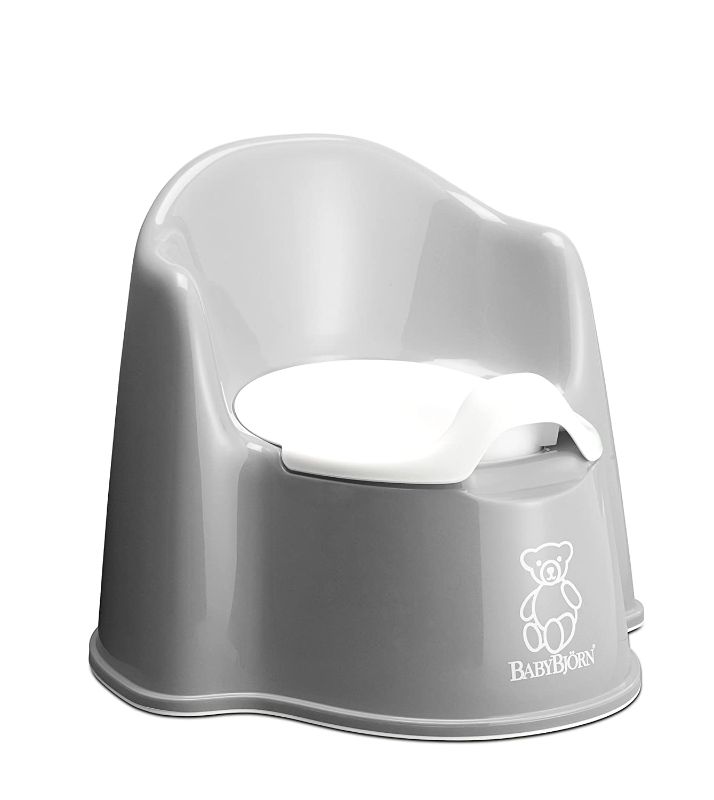 Photo 1 of BABYBJORN Potty Chair, Gray
