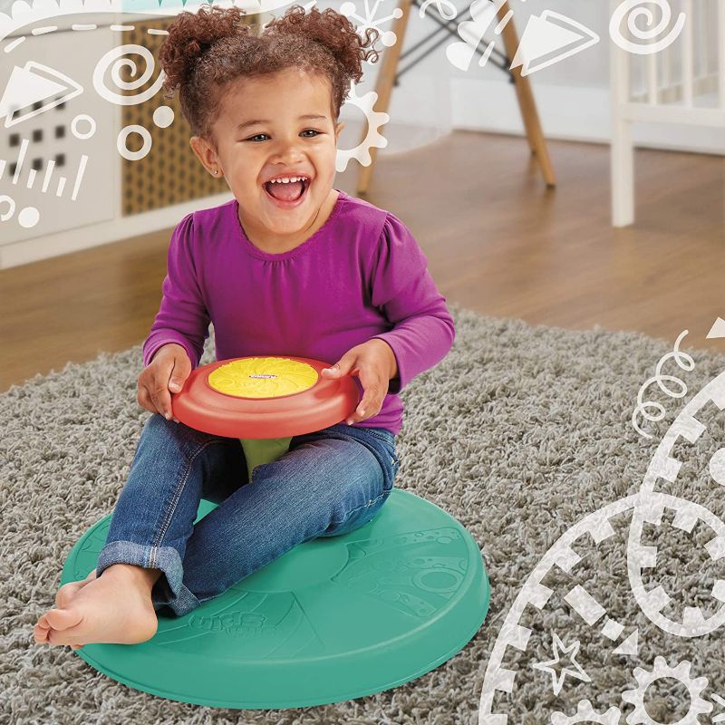 Photo 1 of Playskool Sit ‘n Spin Classic Spinning Activity Toy for Toddlers Ages Over 18 Months (Amazon Exclusive),Multicolor