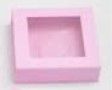 Photo 1 of 100 count square pink eyelash holder