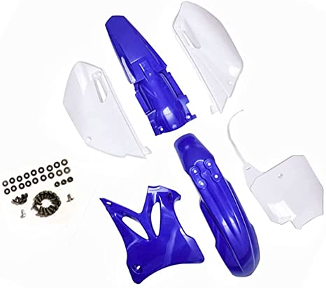 Photo 1 of (MISSING HARDWARE) 
hongyu YZ85 Blue Plastic Body Fender Kit for YZ85 Pit Dirt Bikes
