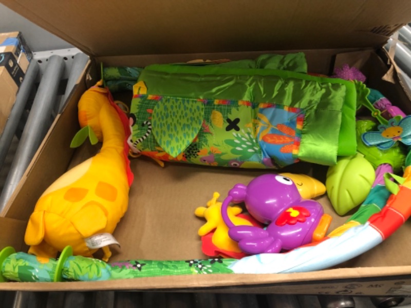 Photo 1 of Fisher-Price Rainforest Music Lights Deluxe Gym Amazon Exclusive, Multicolor
