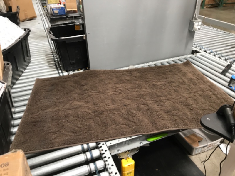 Photo 2 of 35" x 60" brown rug