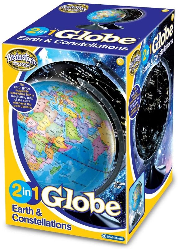 Photo 1 of Brainstorm Toys 2 in 1 Globe Earth and Constellations STEM, Multicolor, us:one Size