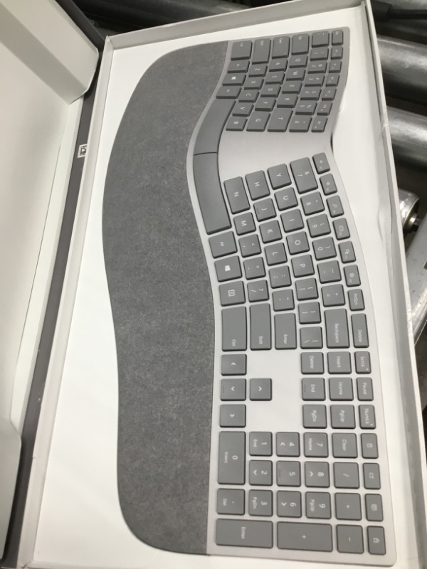 Photo 2 of Microsoft 3RA-00022 Surface Ergonomic Keyboard,Gray