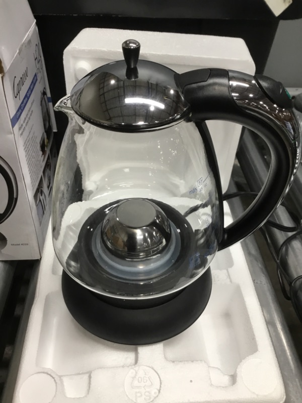 Photo 2 of Capresso 259 Water Kettle, 10" x 8.25" x 6.25", Polished Chrome