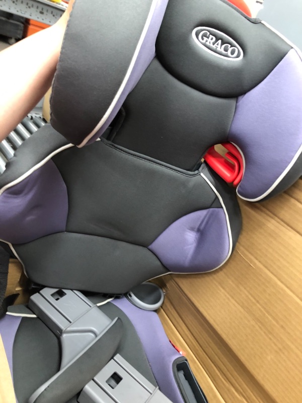 Photo 2 of Graco Affix Highback Booster Seat with Latch System, Grapeade
