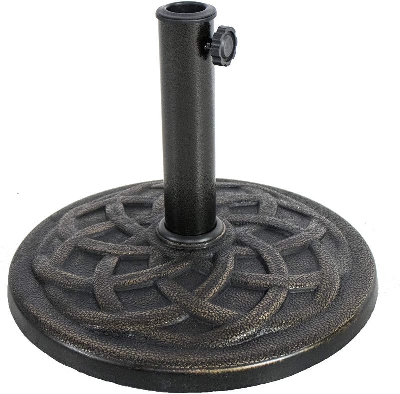 Photo 1 of BACKYARD EXPRESSIONS PATIO · HOME · GARDEN 911554 Umbrella Base, Bronze
