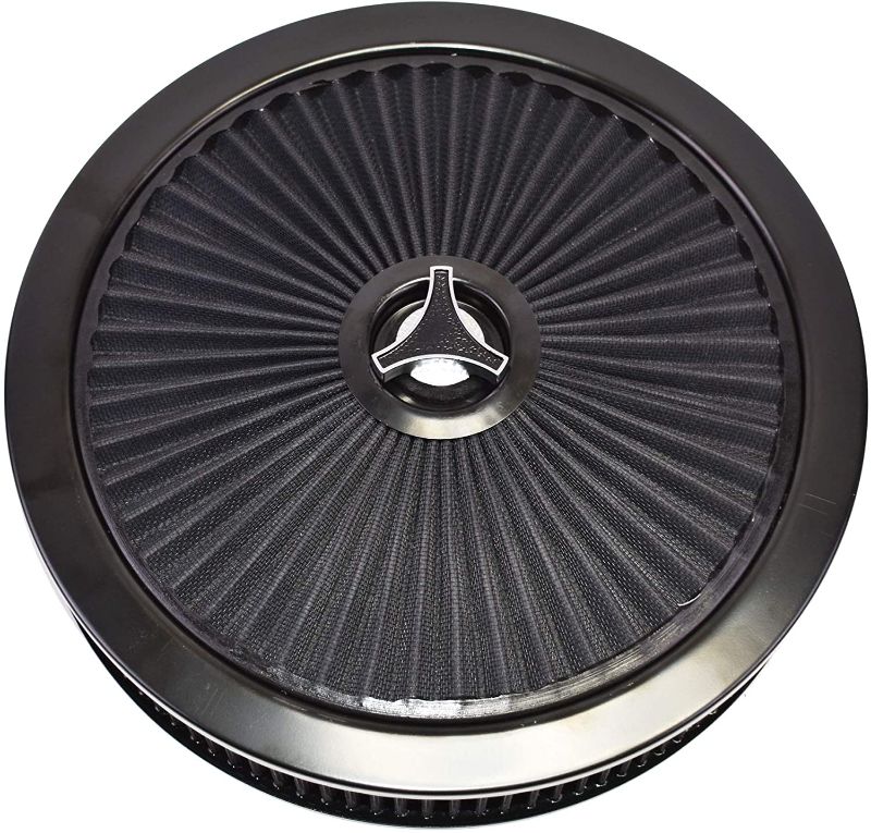 Photo 1 of *car compatibility unknown*
A-Team Performance - High Flow Replacement Air Cleaner - Flow-Thru Lid Washable and Reusable Round Air Filter Element Kit 
