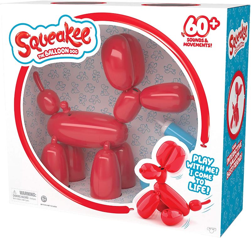 Photo 1 of non-functional
Squeakee The Balloon Dog - Feed Him, Teach Him Tricks, Pop Him, and Watch Him Deflate! , Red
