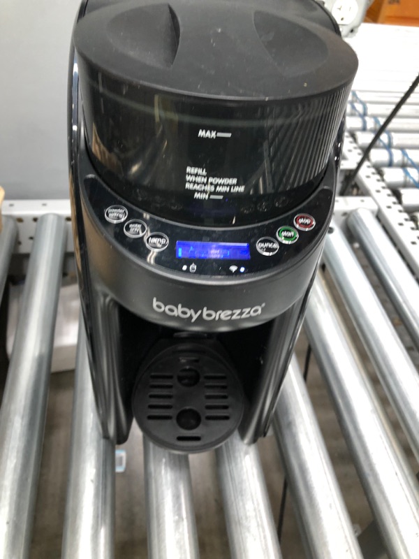 Photo 2 of Baby Brezza Formula Pro Advanced WiFi Formula Dispenser Machine - Automatically Mix a Warm Formula Bottle Instantly - Easily Make Bottle with Automatic Powder Blending
