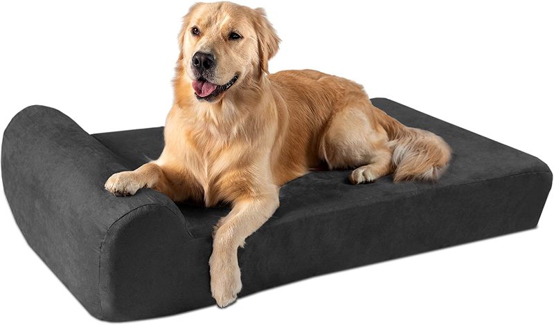 Photo 1 of 
Big Barker 7" Pillow Top Orthopedic Dog Bed for Large and Extra Large Breed Dogs (Headrest Edition)
Size:Large (48 X 30 X 7)