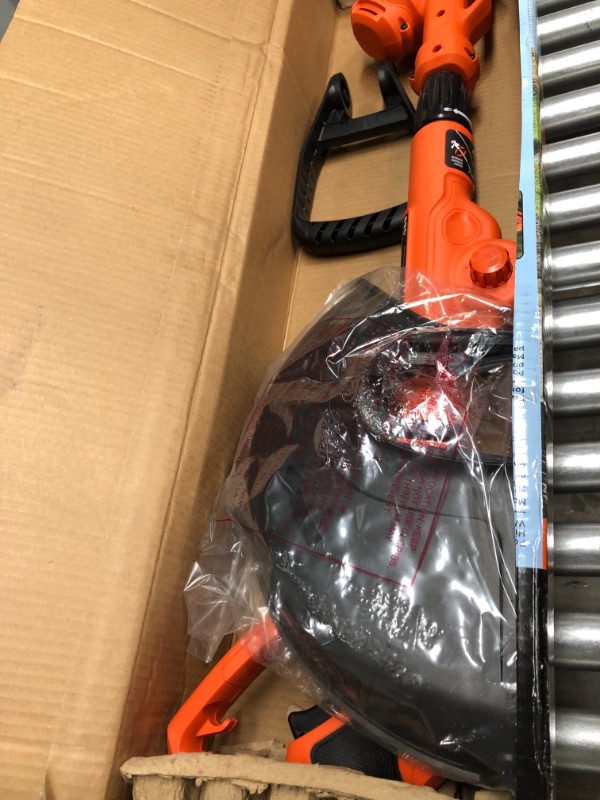 Photo 1 of BLACK+DECKER String Trimmer with Auto Feed, Electric, 6.5-Amp, 14-Inch (BESTA510)