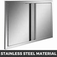 Photo 1 of  Outdoor Kitchen Door 30.5Wx21h Inch Stainless Steel Door (Part number: BXGCGMXKSK30.5X21V0)