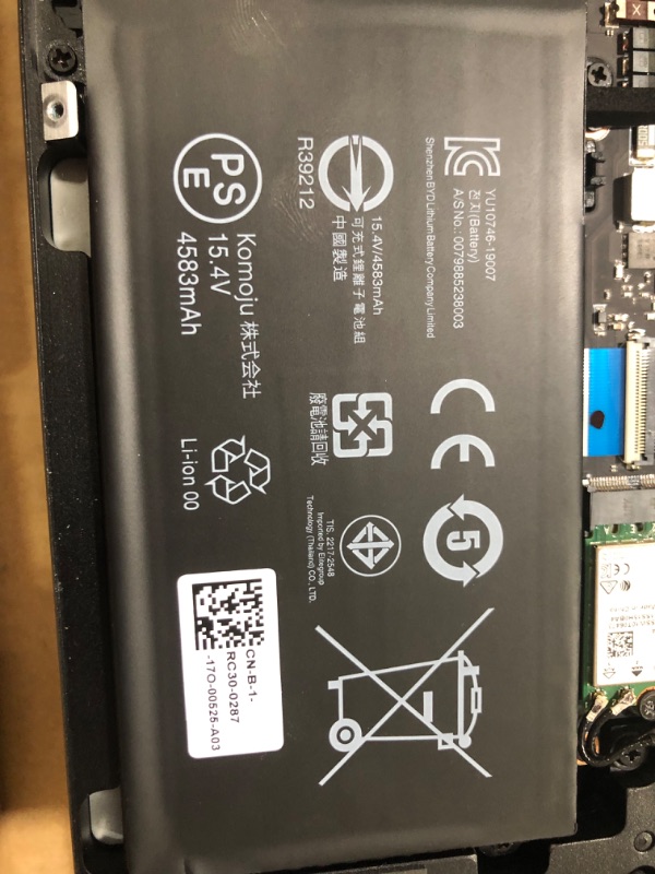 Photo 6 of **GRAPHICS CARD MISSING** Razer Blade Pro 17 Gaming Laptop 2021: Intel Core i7-11800H 8-Core, NVIDIA GeForce RTX 3080, 17.3" FHD 360Hz, 32GB RAM, 1TB SSD - Chroma RGB - Thunderbolt 3 - SD Card Reader
