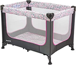 Photo 1 of Dream On Me Zodiak Portable Play Yard, Grey/Pink