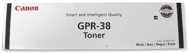 Photo 1 of Canon GPR-38 3766B003AA ImageRunner Advance 6055 6065 6075 6255 6265 6275 6555 6565 6575 Toner Cartridge (Black) in Retail Packaging
