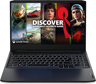 Photo 1 of Lenovo - IdeaPad 3 - Gaming Laptop - 15.6" FHD Display - AMD Ryzen 5 5600H - 8GB RAM - 256GB Storage - NVIDIA GeForce GTX 1650 - Windows 11 Home
