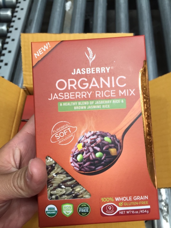 Photo 2 of **EXPIRES SEP2021, NOT REFUNDABLE** Jasberry Rice Mix - Paleo Friendly Non-GMO Superfood Healthy Rice - 16 Ounces (Pack of 6)
