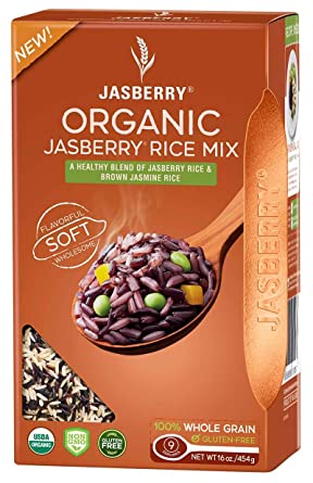 Photo 1 of **EXPIRES SEP2021, NOT REFUNDABLE** Jasberry Rice Mix - Paleo Friendly Non-GMO Superfood Healthy Rice - 16 Ounces (Pack of 6)
