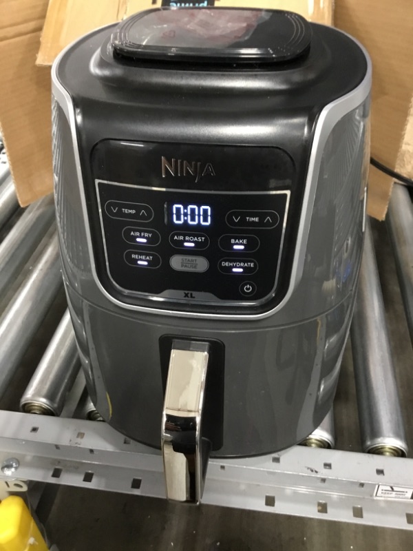 Photo 2 of Ninja AF150AMZ Air Fryer XL, 5.5 Qt. Capacity Dishwasher Safe, Nonstick Basket & Crisper Plate  Grey