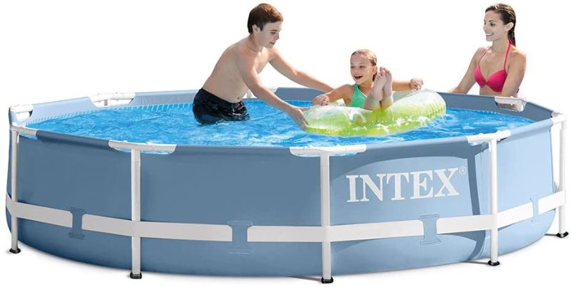 Photo 1 of Intex 10ft X 30in Prism Frame Pool Set with Filter Pump