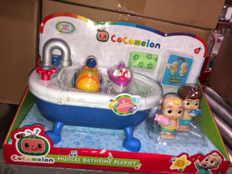 Photo 3 of CoComelon Musical Bathtime Playset - Plays Clips of The ‘Bath Song’