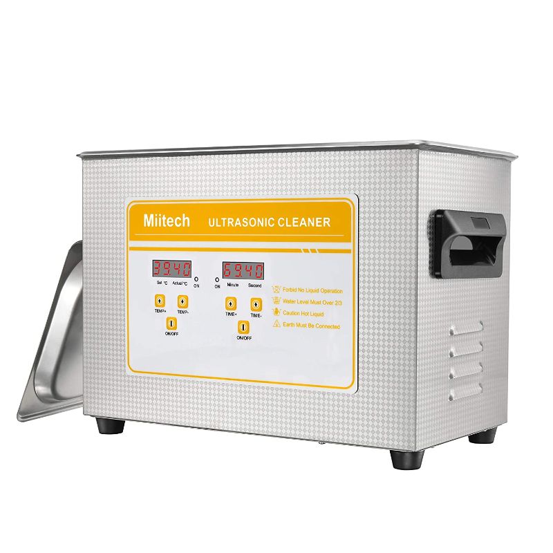 Photo 1 of Home Ultrasonic Cavitation Machine, Professional 4.5L Ultrasonic Cleaner with Digital Timer and Heater, 40kHz Retainer Denture and Jewelry Cleaner
