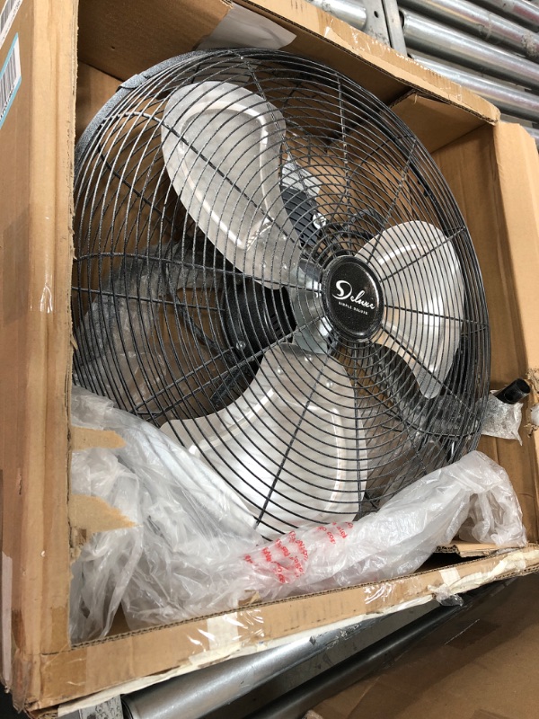 Photo 2 of Simple Deluxe 20 Inch 3-Speed High Velocity Heavy Duty Metal Industrial Floor Fans Oscillating Quiet for Home, Commercial, Residential, and Greenhouse
