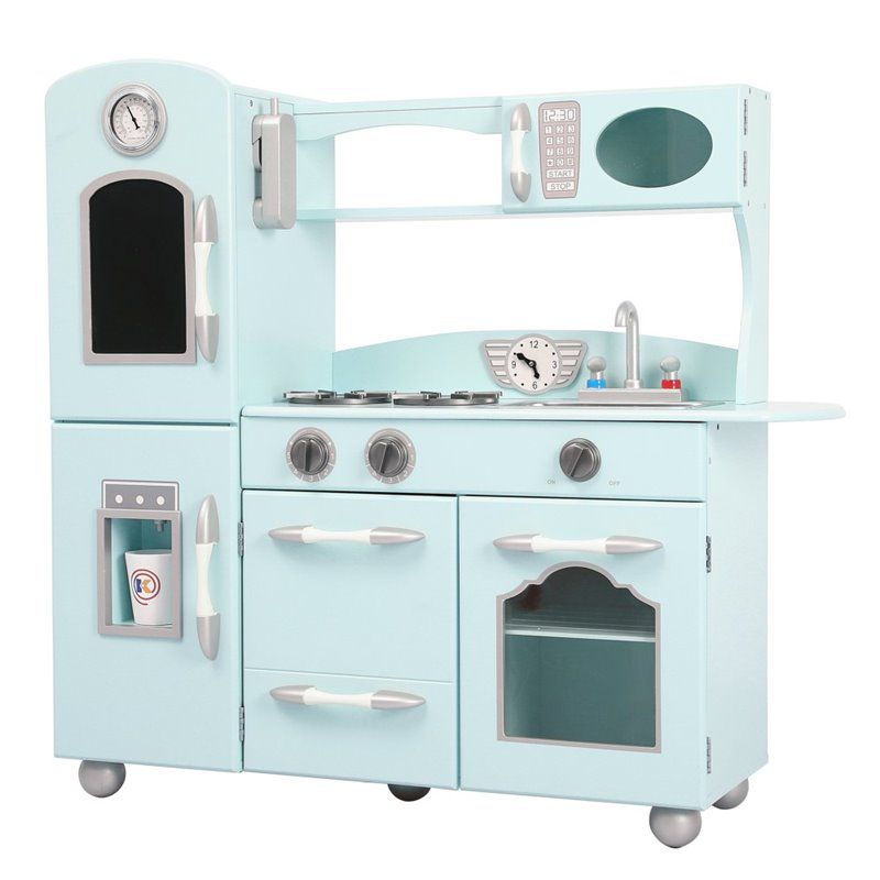 Photo 1 of Teamson Kids - Little Chef Westchester Retro Play Kitchen Mint

