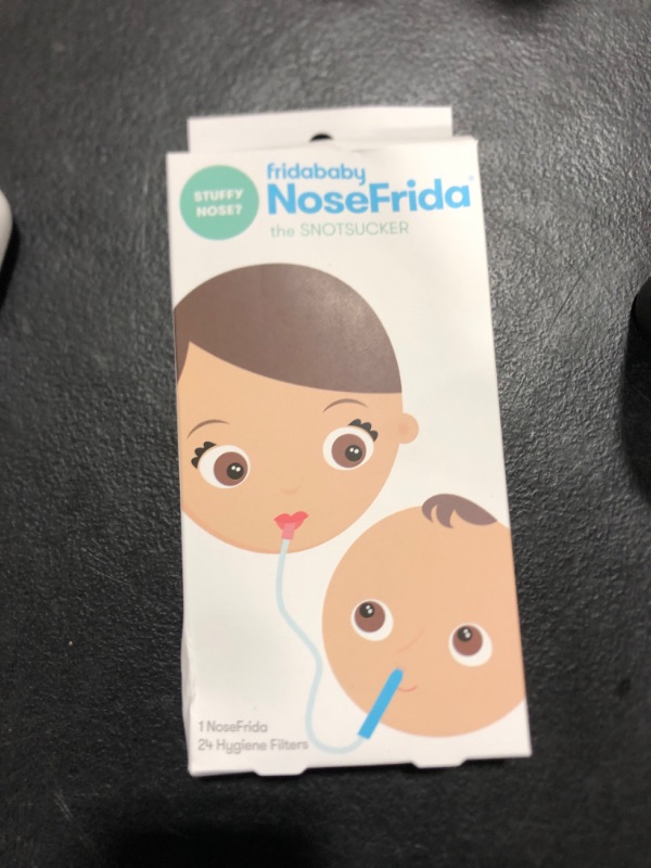 Photo 1 of Frida Baby NoseFrida SnotSucker Nasal Aspirator for Baby, Baby Nose Sucker with 24 Extra Hygiene Filters