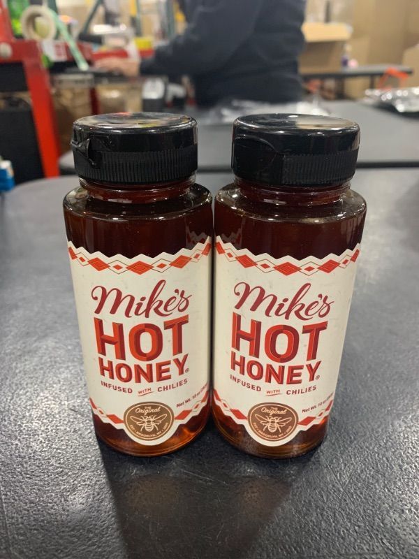 Photo 2 of Mike's Hot Honey, America's #1 Brand of Hot Honey, Spicy Honey, All Natural 100% Pure Honey Infused with Chili Peppers, Gluten-Free, Paleo-Friendly (10oz Bottle, 1 Pack) 10 Ounce (Pack of 2) BB 06.21.29