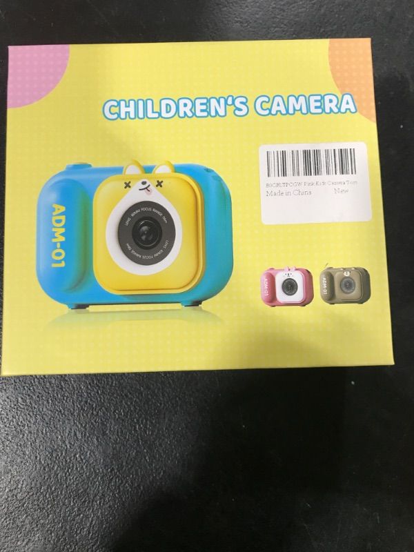 Photo 2 of Kids Camera,Kids Camera for Girls,Kids Digital Camera Kids Video Camera for vlogging with 32GB SD Card,Toddler Toys Christmas Birthday Gifts for Girls Age 3-9