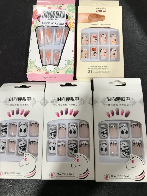 Photo 1 of 5 PACK OF PRESS ON  NAILS 