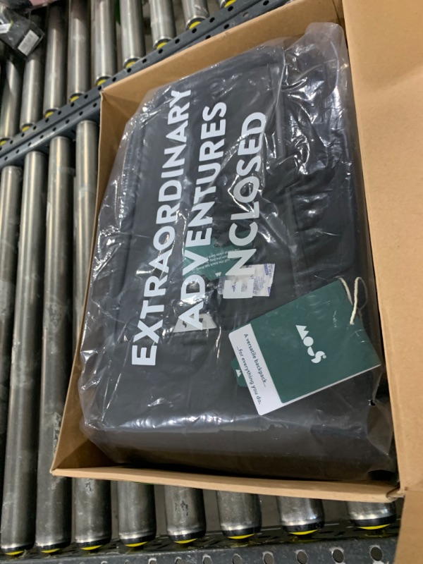 Photo 2 of Mous - 18L Backpack with Laptop Compartment - Ultra-Protective Tech Backpack Water-Resistant for Work Commuter, Business, Travel - Black