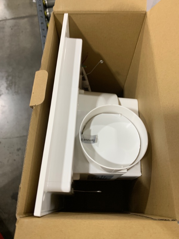 Photo 1 of Jinhong Bathroom Fan Ceiling Mount Exhaust Ventilation Fan Ceiling Exhaust Fan Extractor Fan 141 CFM 0.7 Sones,Quiet Bathroom Ventilation Exhaust Fan for Shower,Restroom,Office,Home(Flat Plate)