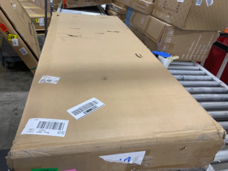 Photo 1 of Marsail L-Shaped Computer Desk with Monitor Raiser & Printer Stand, Home Office Corner Desk with Power Outlets & LED Light, Ergonomic Gaming Desk with Cable Management Tray, Hooks, Grey