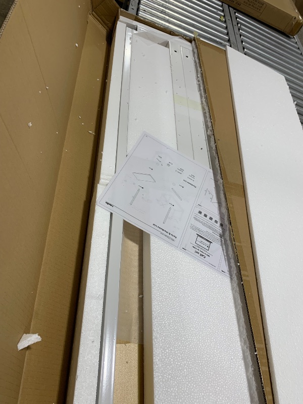 Photo 1 of Tribesigns Computer Desk, 63 inch Large Office Desk Computer Table Study Writing Desk Workstation for Home Office, Walnut