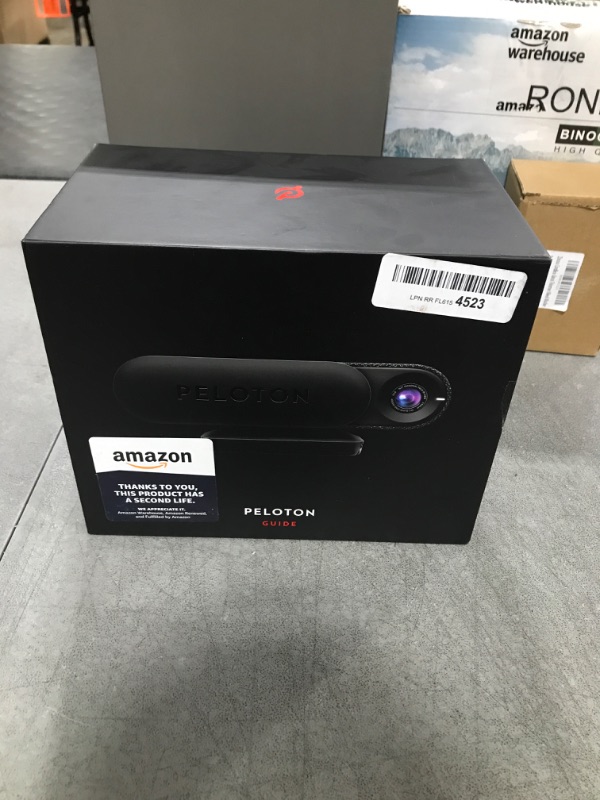 Photo 1 of Peloton Guide AI-Powered Personal Strength Training Device For Your TV, with Built-In Camera Technology, World-Class Instructors, and Motivating Training Features,Black