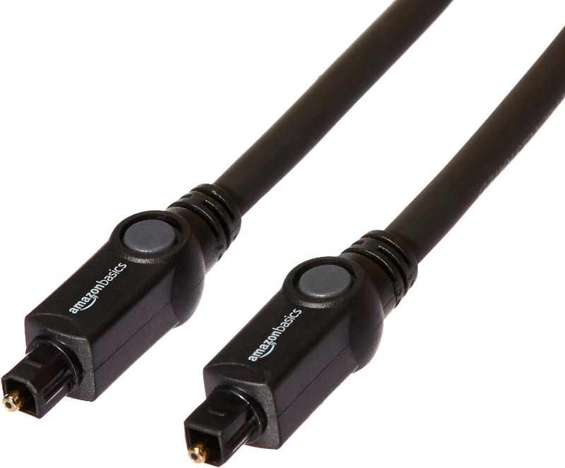 Photo 1 of Amazon Basics Digital Optical Audio Toslink Cable for Sound Bar