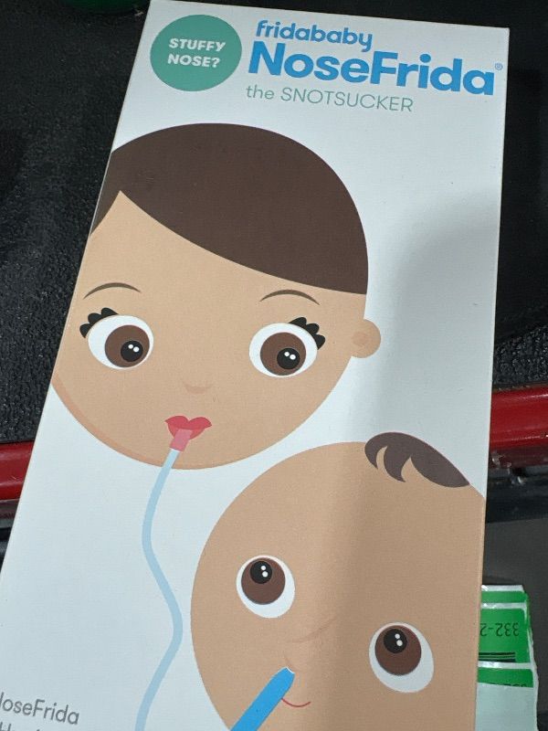 Photo 2 of Frida Baby NoseFrida SnotSucker Nasal Aspirator for Baby, Baby Nose Sucker with 24 Extra Hygiene Filters