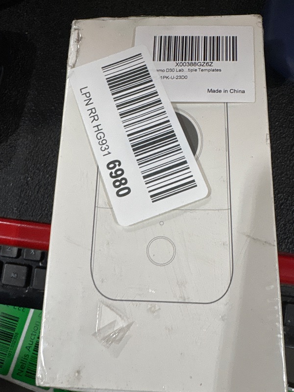 Photo 1 of Phomemo D30 Label Makers Machine - Portable Bluetooth Mini Sticker Thermal Label Printer Handheld Rechargeable, Easy to Use for Office Home Organization, Rich Icon Font Multiple Templates